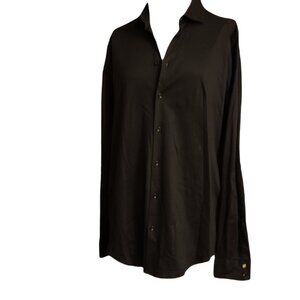 Blue Industry James Navy lounge jersey Shirt fine cotton size 44